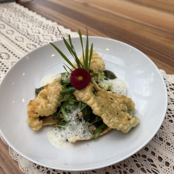 Bärlauch Frischkäse Ravioli
